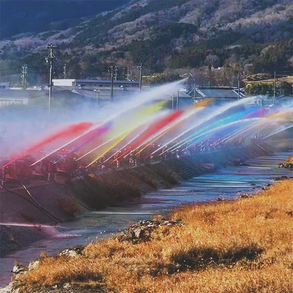 冬の名張の風景
