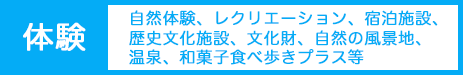 キャンペーン連絡対象事業所・体験