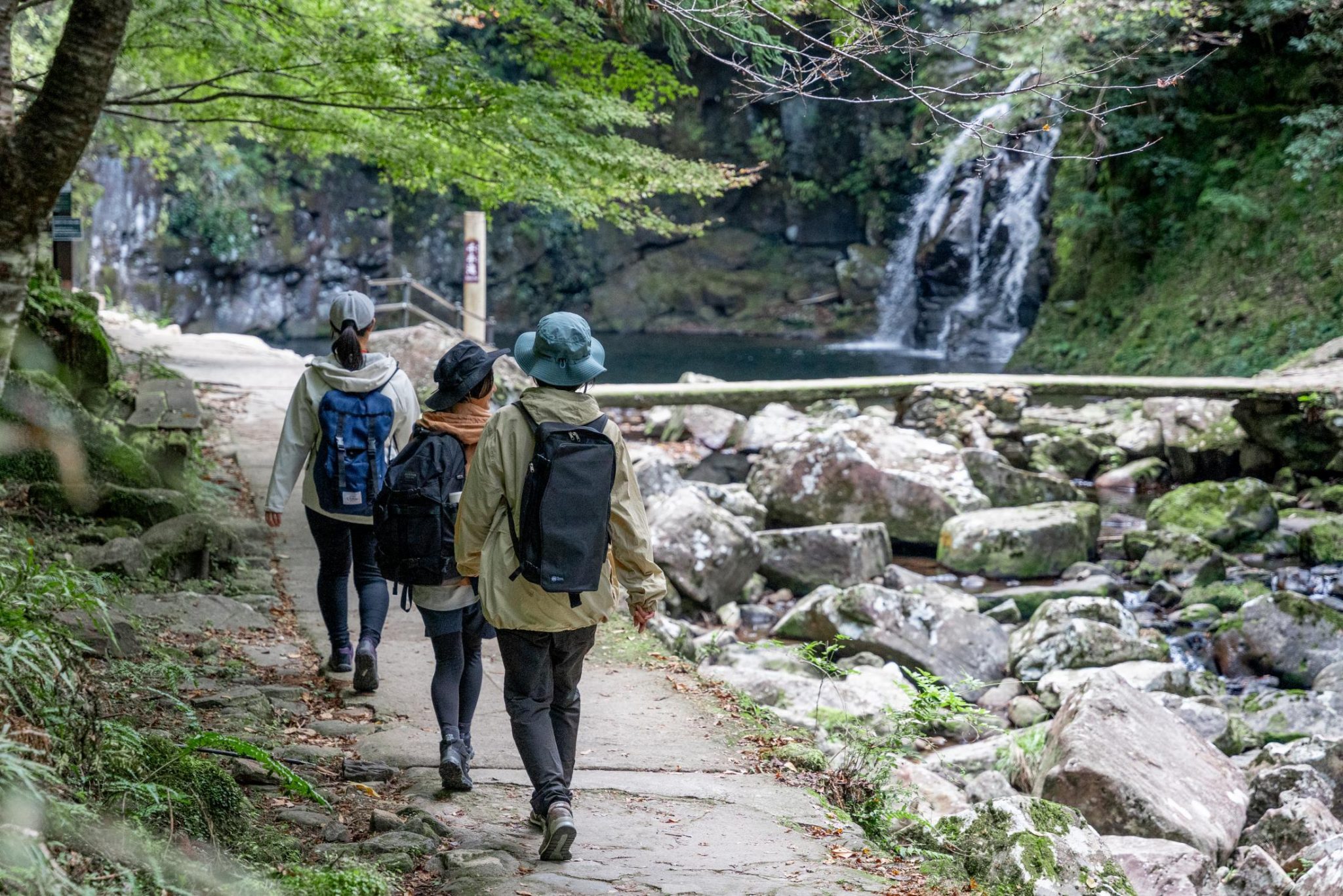 古民家で名張伊賀のこだわり食材でお弁当作り&滝巡りへGO